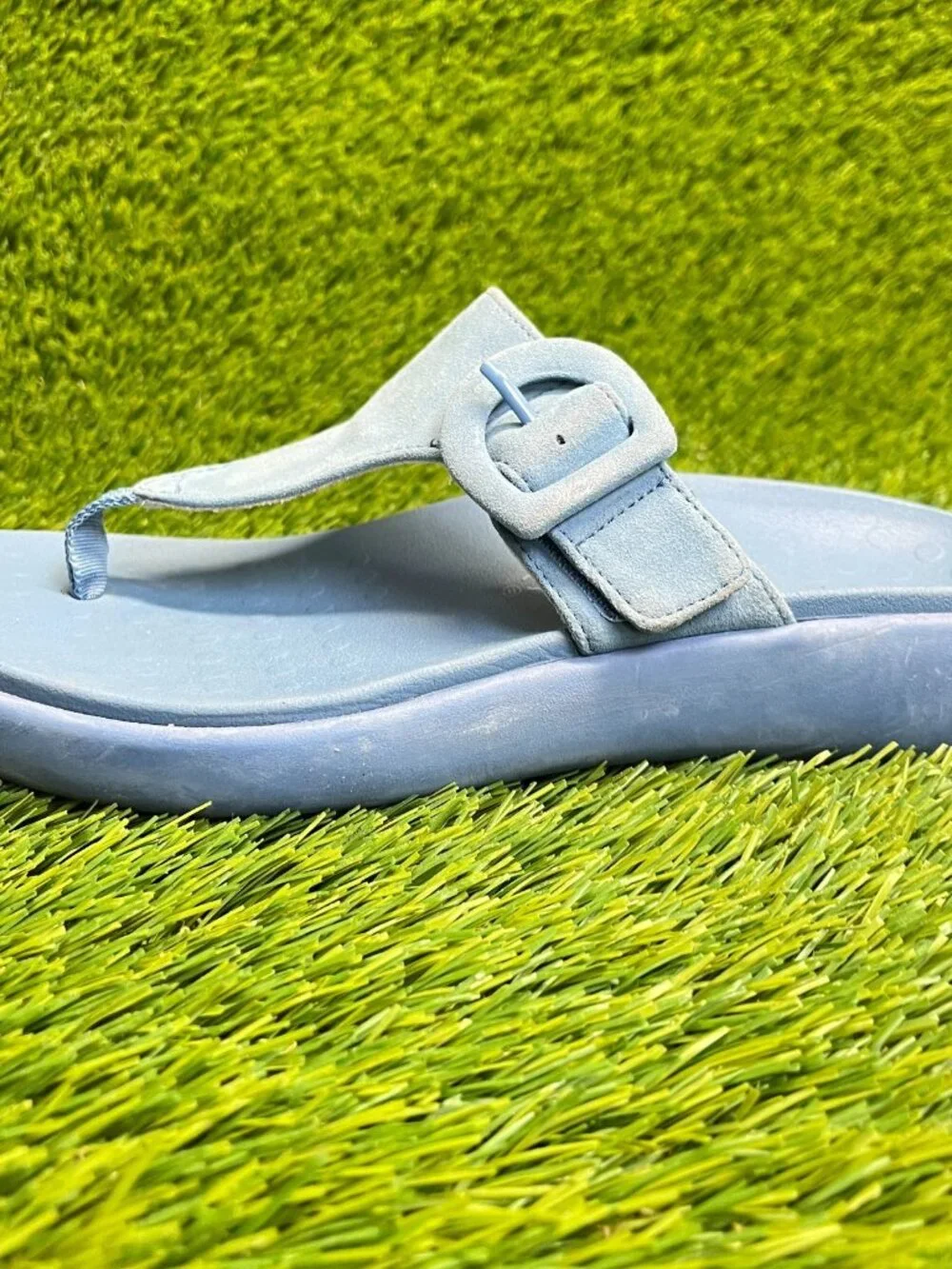 Vionic‎ Activate RX Womens Size 6.5 Blue Beach Walking Outdoor Thong Sandals